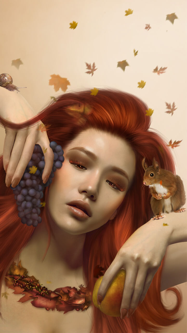 Girl Art Wallpaper 2